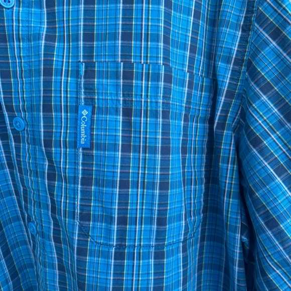 Columbia Men’s Plaid Button Up Shirt XL - Picture 3 of 6